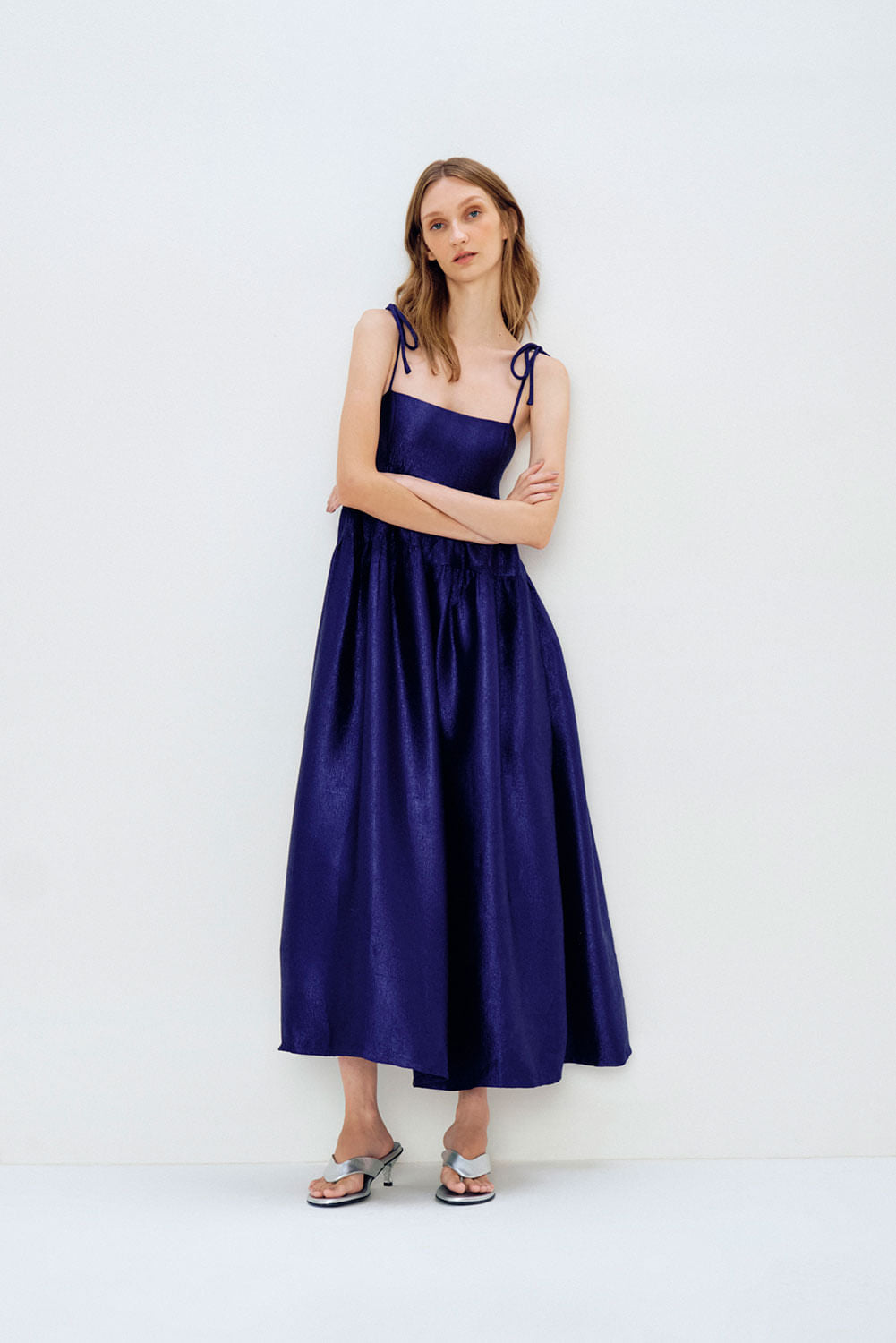 VESTIDO ALICE azul fúcsia