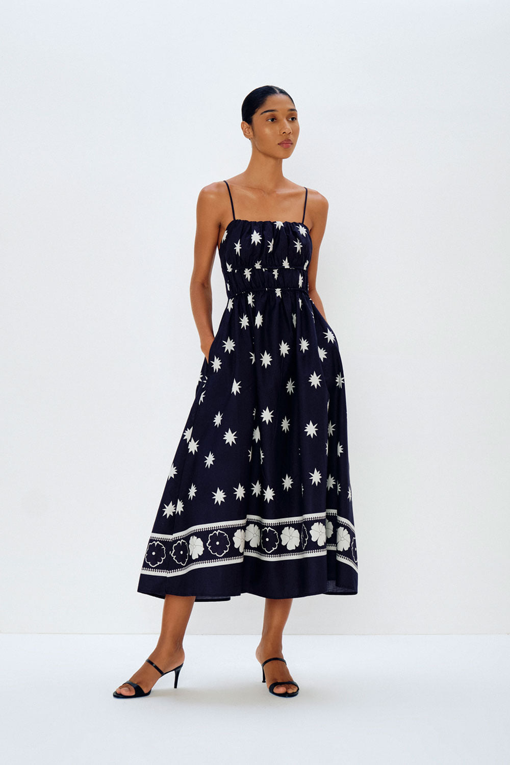 VESTIDO MARIA alebrijes barrado