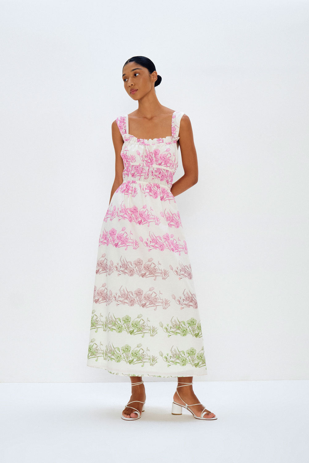 VESTIDO CAPRI GARGANO ROSA