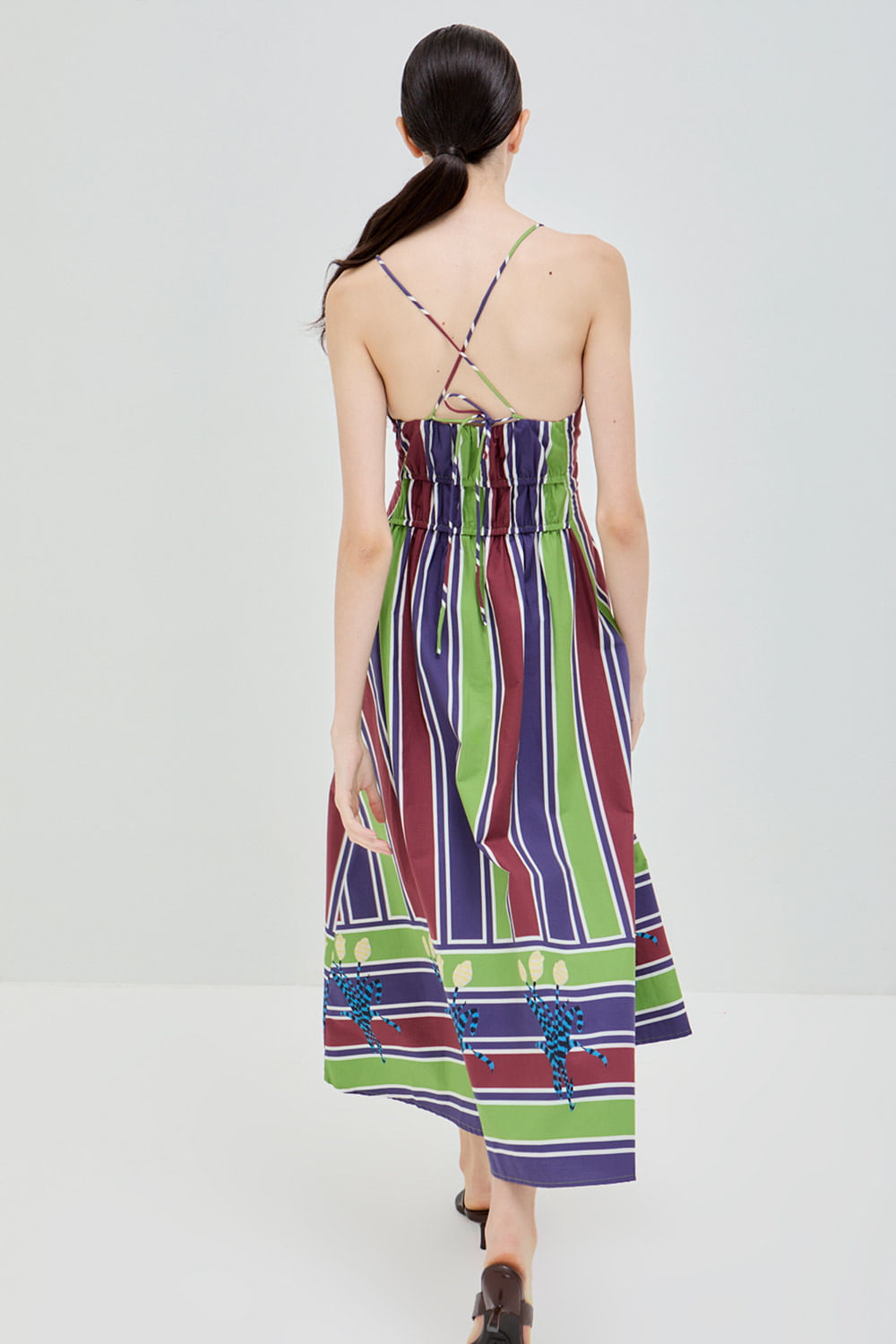 VESTIDO MARIA listra palais bahia