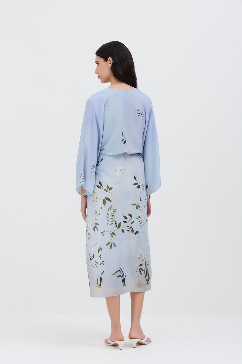 VESTIDO KIMONO DAYDREAM AZUL