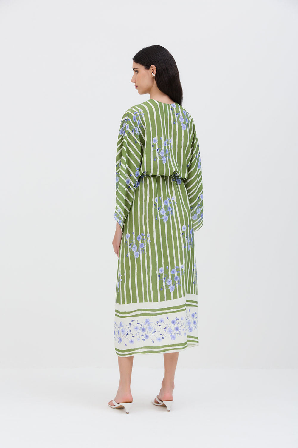 VESTIDO KIMONO FLEE INVERSO