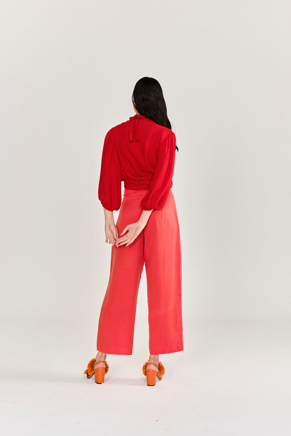 CALCA RETA VERMELHO