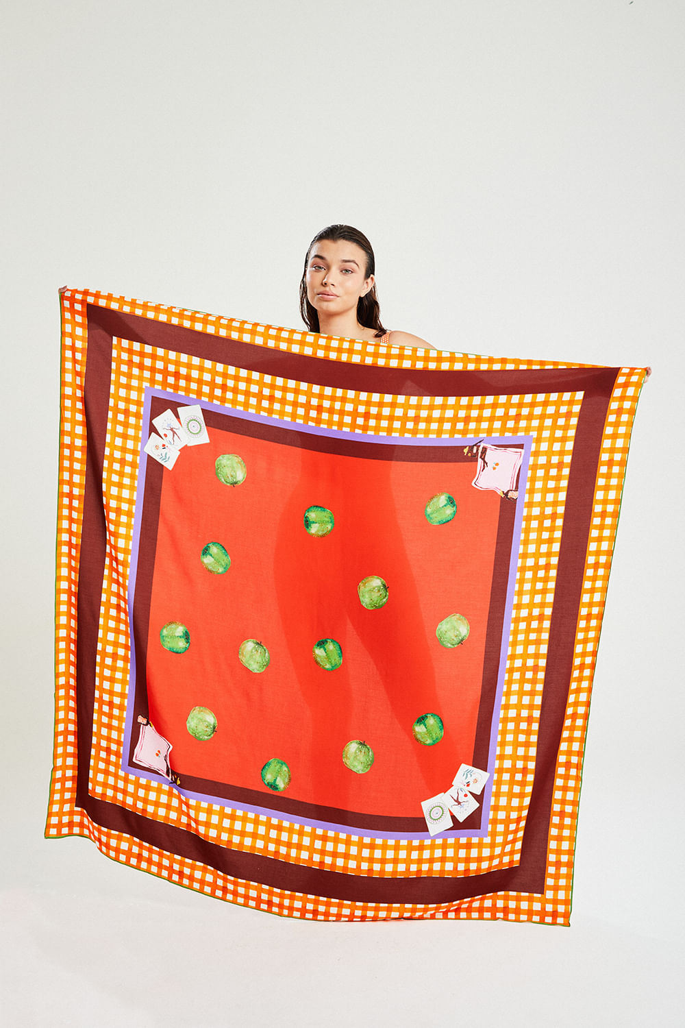 CANGA VISCOSE TARONIC LARANJA